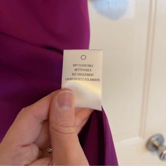 NWT Sachin & Babi Bryant Gown Dress Sparkling Wine Size 0 with Slit - Picture 15 of 16